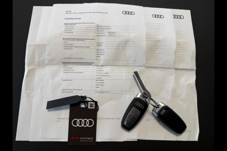Audi Q8 55 TFSIe S-LINE volleer Luchtvering trekhaak sfeer verl mobiltiets garantie