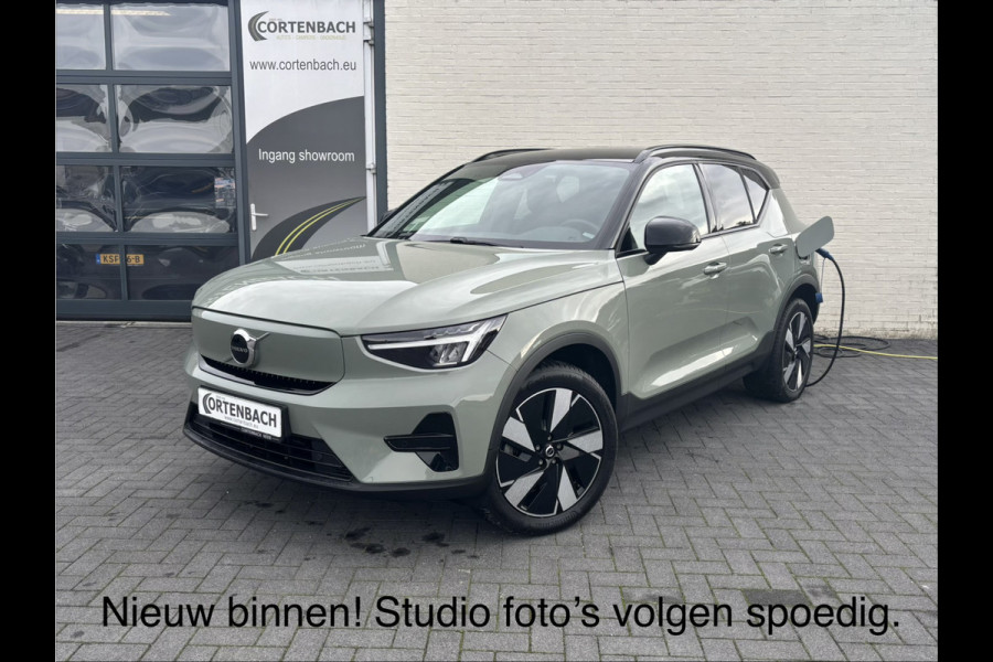 Volvo XC40 Recharge Twin Plus 82 kWh | Adaptieve cruise | Blis | Sage Green | Alcantara/Leder |