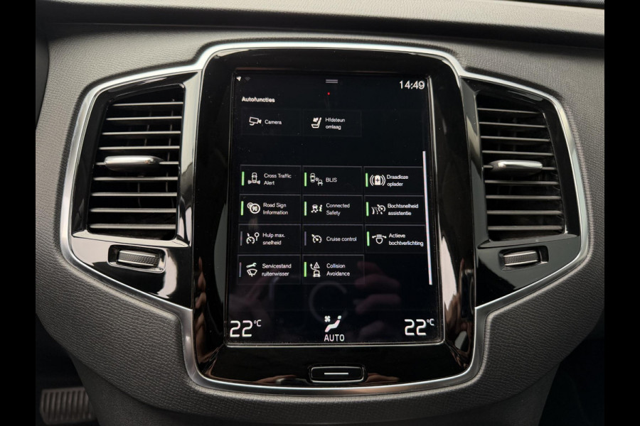 Volvo XC90 2.0 T8 Recharge AWD Inscription Expression 19"/Leder/Trekhaak/Standkachel/Harman Kardon/Camera/Full LED/Apple Carplay & Android Auto/Keyless/Adaptieve cruise