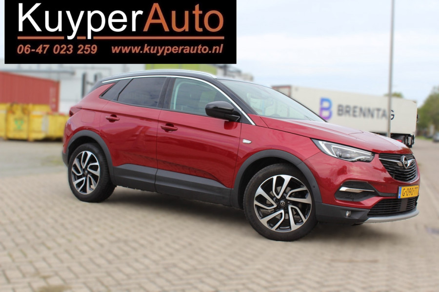 Opel Grandland X 1.2 Turbo Innovation NAP AUTOMAAT CAMERA LEDER TREKHAAK APPLE CAR PLAY ANDROID