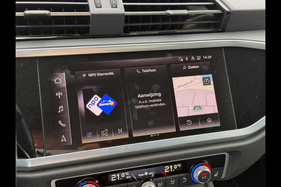 Audi Q3 45 TFSI e Advanced edition | Stoelverwarming | Navigatie | Parkeersensoren | Adaptive Cruise Control | Matrix LED | DAB | Parkeersensoren | Nanograu | SOH 95%