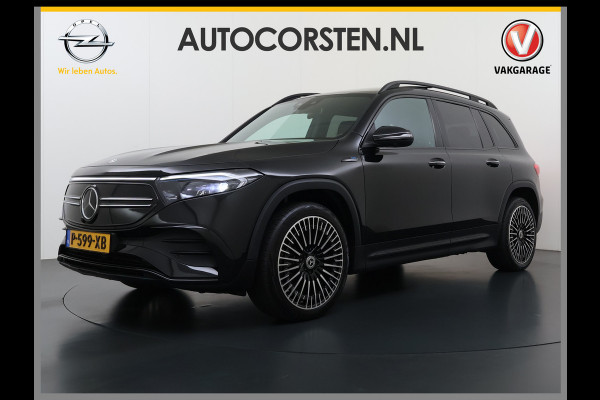 Mercedes-Benz EQB 250 AMG Pano-Dak 7-Pers.Leer/Alcantara Night Line Adap.Cruise Head-Up Display Lmv 20"Premium plus SOH 95% Elek.Stoelen+Memory+Ve Actieve park-assist Licht en zichtpakket 7-Persoons Led Privacy Glas DAB 1e Eigenaar Dealeronderhouden Origineel Nederlandse Auto