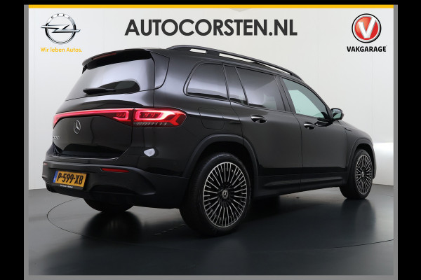 Mercedes-Benz EQB 250 AMG Pano-Dak 7-Pers.Leer/Alcantara Night Line Adap.Cruise Head-Up Display Lmv 20"Premium plus SOH 95% Elek.Stoelen+Memory+Ve Actieve park-assist Licht en zichtpakket 7-Persoons Led Privacy Glas DAB 1e Eigenaar Dealeronderhouden Origineel Nederlandse Auto