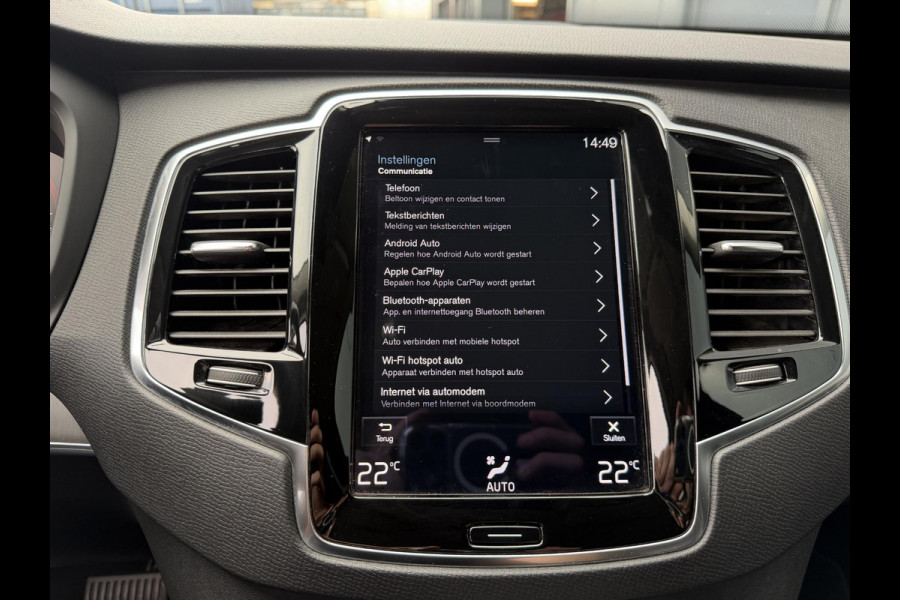 Volvo XC90 2.0 T8 Recharge AWD Inscription Expression 19"/Leder/Trekhaak/Standkachel/Harman Kardon/Camera/Full LED/Apple Carplay & Android Auto/Keyless/Adaptieve cruise