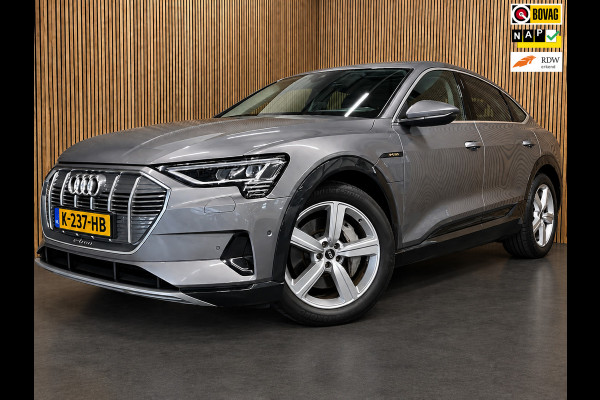 Audi e-tron Sportback 55 Quattro Business Plus 95 kWh|90%SOH|GROTE ACCU|PANO|LEDER|ACC|MEMORY|CAMERA|CARLAY/ANDROID|STOELVER|NAP|