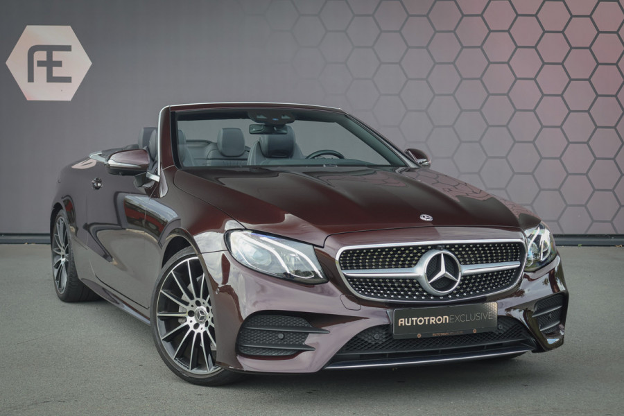 Mercedes-Benz E-Klasse Cabrio 200 Premium Plus AMG | STOELVERWARMING & NEKVERWARMING | SFEERVERLICHTING | 360 CAMERA | HEAD UP | STOELVERWARMING & NEKVERWARMING | SFEERVERLICHTING | 360 CAMERA | HEAD UP |