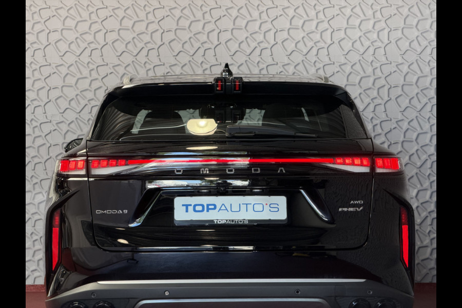 Omoda 9 OMODA 9 PREMIUM AWD 538PK TOPMODEL | 145 KM / TOTAAL MET BENZINE 1000KM ELEKTRISCH | 538 PK | 4WD 4X4