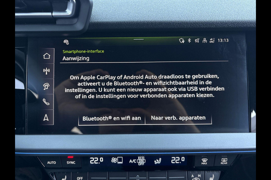 Audi A3 Sportback 40 TFSI e Advanced edition 204 pk S-tronic | Verlengde garantie | Navigatie | Parkeersensoren (Park assist) | Achteruitrijcamera | Adaptieve cruise control |