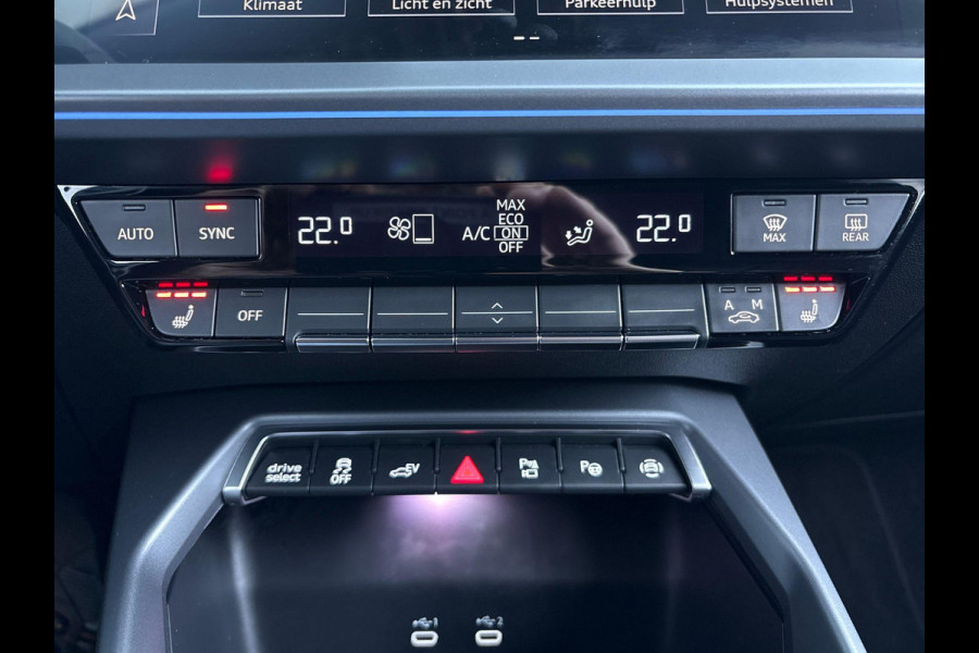 Audi A3 Sportback 40 TFSI e Advanced edition 204 pk S-tronic | Verlengde garantie | Navigatie | Parkeersensoren (Park assist) | Achteruitrijcamera | Adaptieve cruise control |