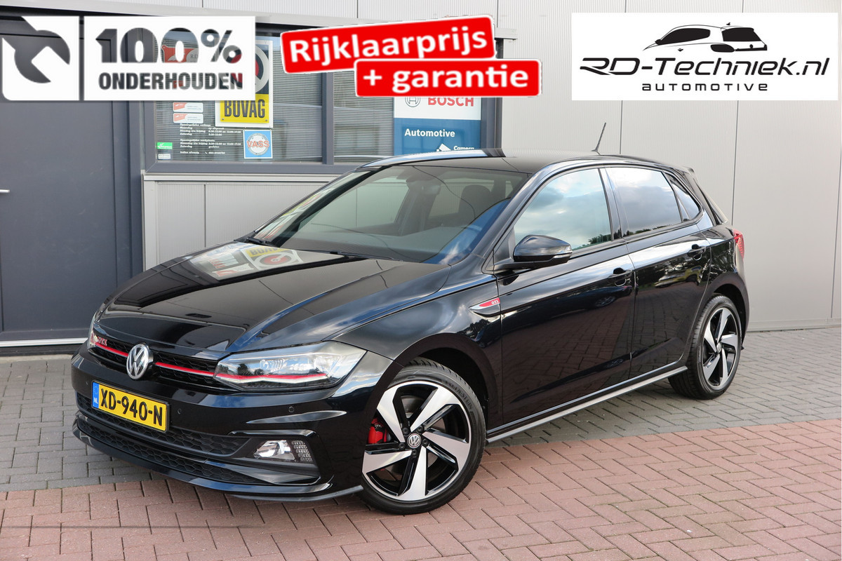 Volkswagen Polo 2.0 TSI GTI 147kw 200PK DSG Led, Virtual cockpit , Stoelverwarming , Navi , Carplay, PDC, Schakelflippers , Camera ,Adaptive cruise  , etc. (Recent onderhouden , historie volledig bekend)