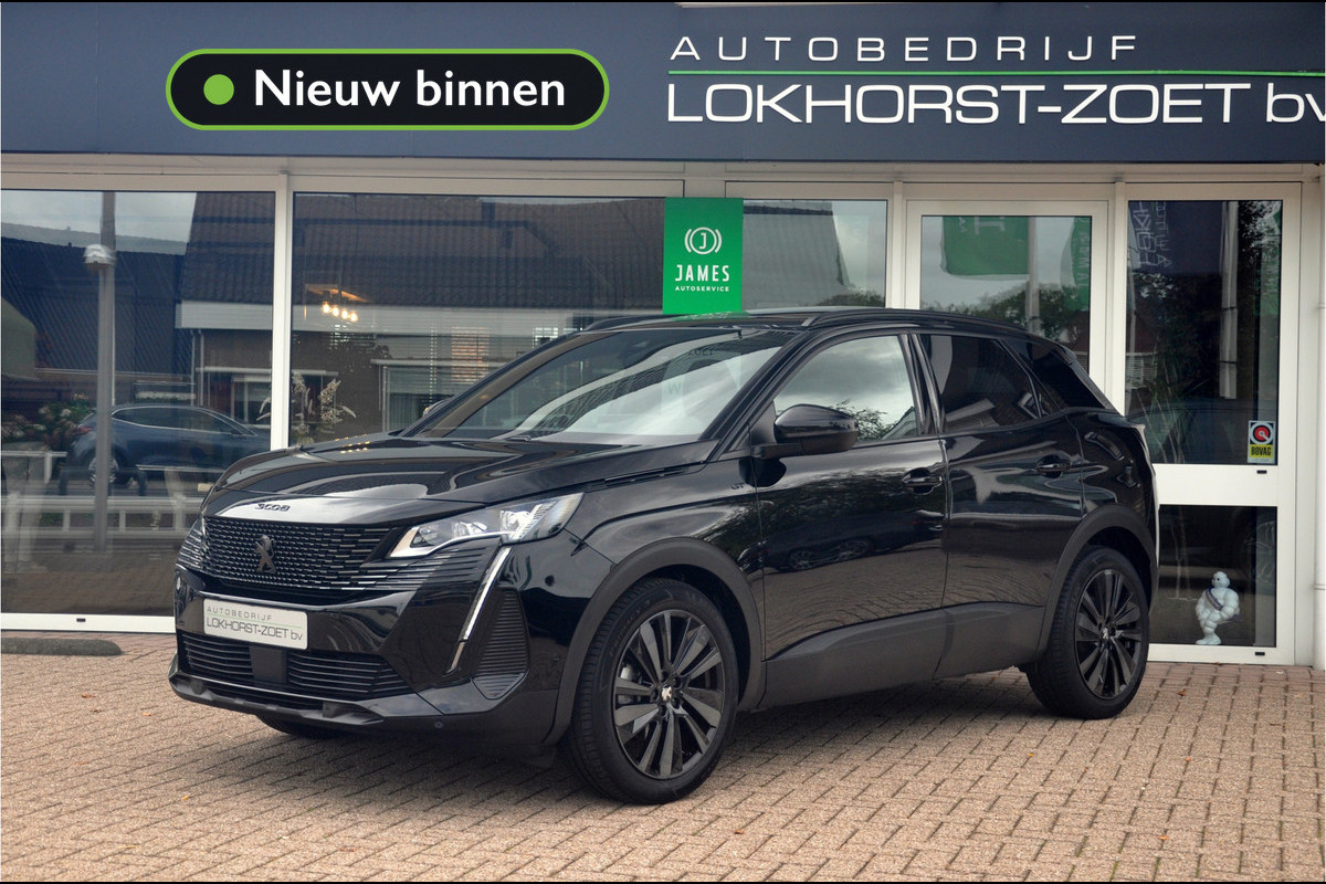 Peugeot 3008 1.2 PureTech 130 PK GT | Panoramadak | Black Pack | Eerste Eigenaar!