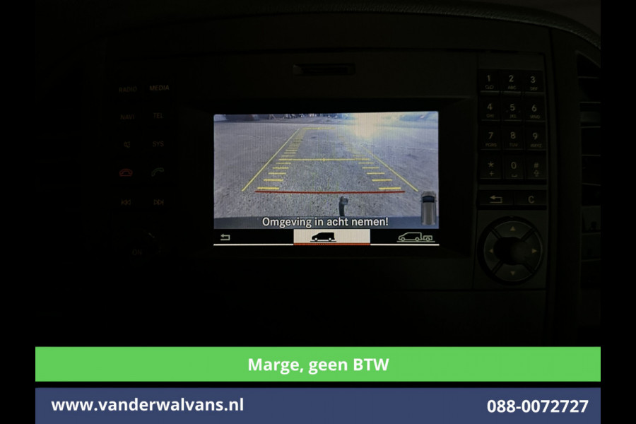 Mercedes-Benz Vito 111 CDI **MARGE, Geen BTW** L3H1 Dubbele Cabine Euro6 Airco | 5-Zits | Camera | Navigatie | Cruisecontrol Trekhaak, Parkeersensoren