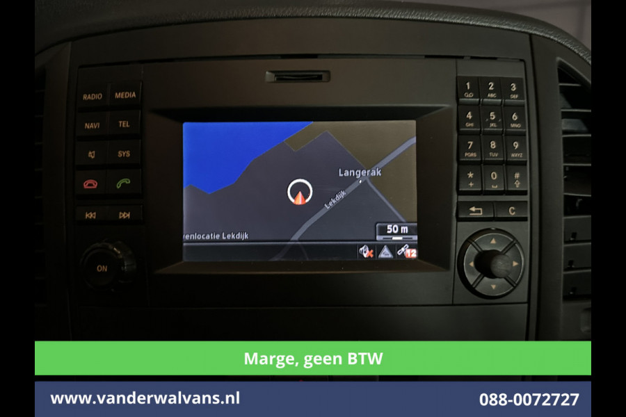 Mercedes-Benz Vito 111 CDI **MARGE, Geen BTW** L3H1 Dubbele Cabine Euro6 Airco | 5-Zits | Camera | Navigatie | Cruisecontrol Trekhaak, Parkeersensoren