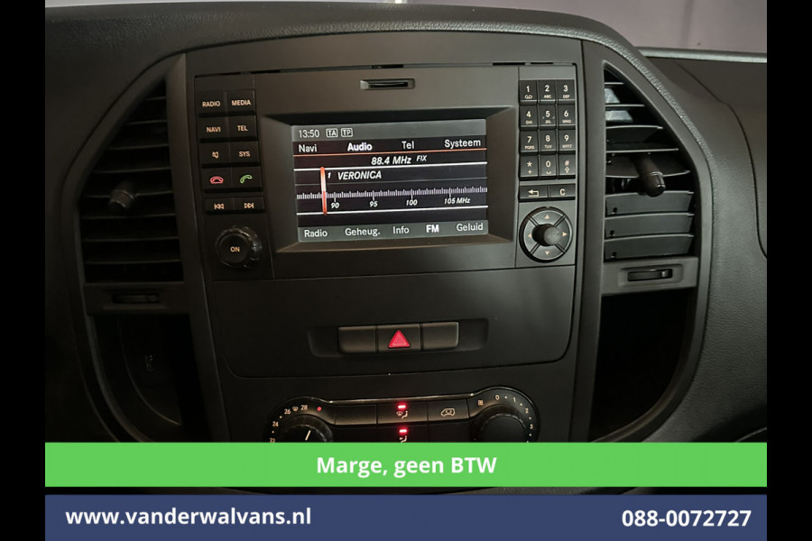 Mercedes-Benz Vito 111 CDI **MARGE, Geen BTW** L3H1 Dubbele Cabine Euro6 Airco | 5-Zits | Camera | Navigatie | Cruisecontrol Trekhaak, Parkeersensoren