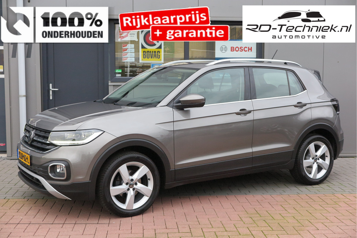Volkswagen T-Cross 1.0 TSI 110pk DSG Style, Led, Virtual Cockpit, Navigatie, Stoelverwarming, DAB+ ,Carplay ,etc .