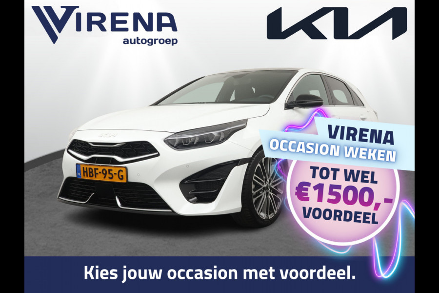 Kia Ceed 1.5 T-GDi GT-PlusLine - Automaat - Stoel/Stuurverwarming - Adaptief Cruise Control - Navigatie - Climate Control - Fabrieksgarantie Tot 2032