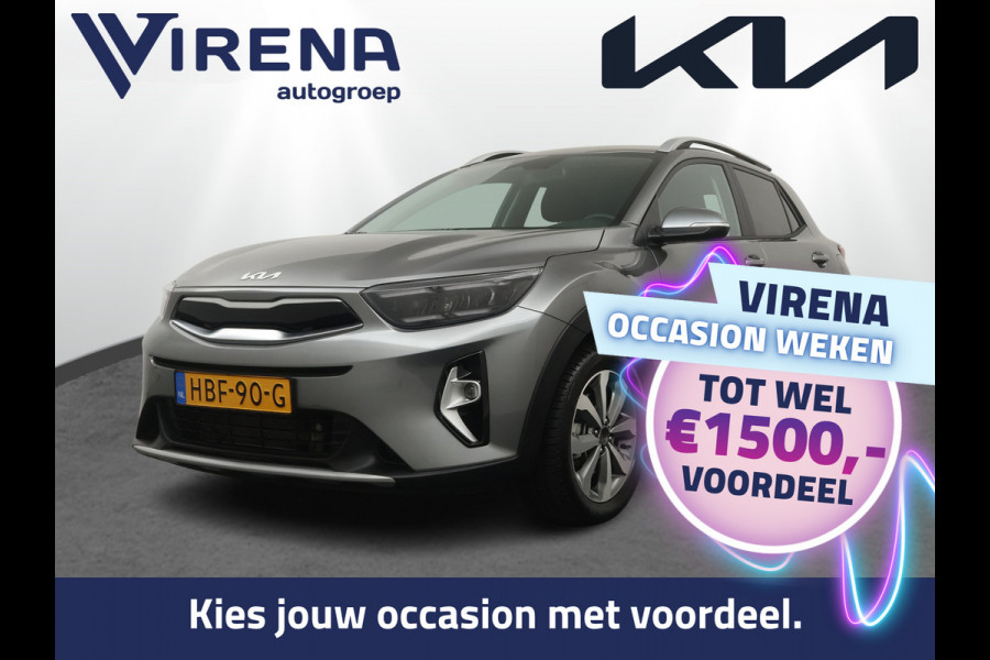 Kia Stonic 1.0 T-GDi MHEV DynamicPlusLine - Apple/Android Carplay - Navigatie - Cruise Control - Stoel/Stuurverwarming - Lichtmetalen Velgen - Fabrieksgarantie t/m 28-01-2032