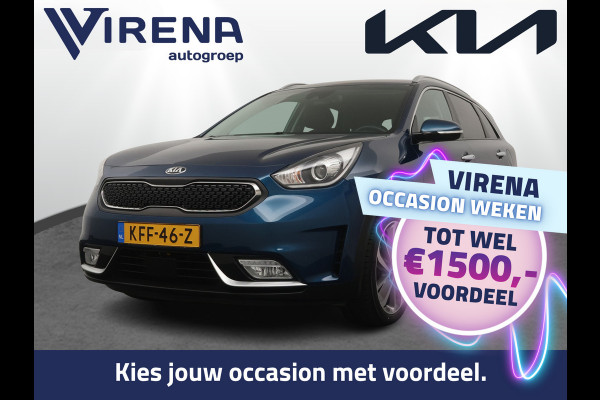 Kia Niro 1.6 GDi Hybrid Style Edition - Adaptief Cruise Control - Climate Control - Navigatie - Apple/Android Carplay - Virena Zekerheidspakket €895