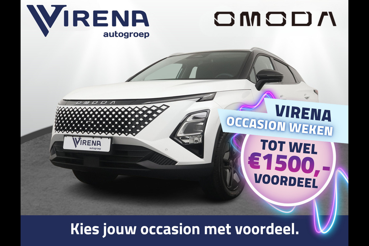 Omoda 5 SHS-H 1.6 T-GDi Premium - Kantel/Schuifdak - Adaptieve Cruise control - Ventilatie Voorstoelen - Privacy Glass - Stoel/Stuurwiel Verwarming - 1000KM Rijbereik -  7 Jaar Fabrieksgarantie