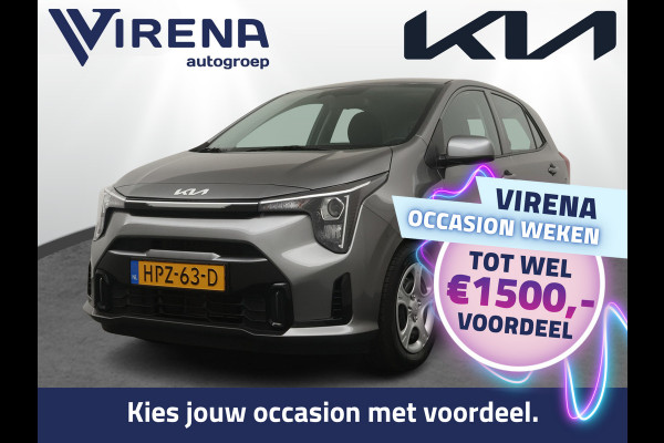 Kia Picanto 1.0 DPI DynamicLine Airco - Apple Carplay/Andriod Auto - Cruise Control - Navigatie - Fabrieksgarantie Tot 05-2032 - Virena Zekerheidspakket €895,-