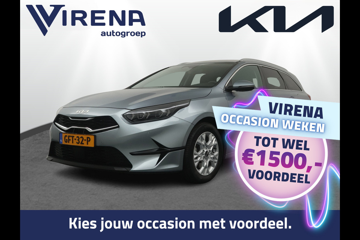 Kia Ceed Sportswagon 1.5 T-GDi DynamicPlusLine - Lichtmetalen Velgen - LED - Cruise Control - Stoel/Stuurverwarming - Dodehoek Detectie - Fabrieksgarantie Tot 2031