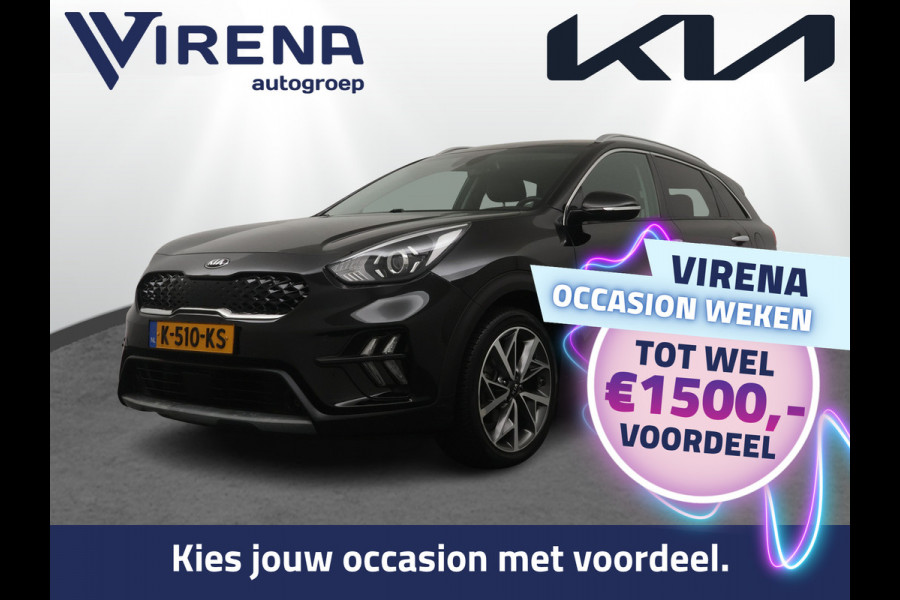 Kia Niro 1.6 GDi Hybrid DynamicPlusLine - Stoel / Stuurwielverwarming - Climate Control - ACC  - Achteruitrijcamera - - Fabrieksgarantie tot 02-2028