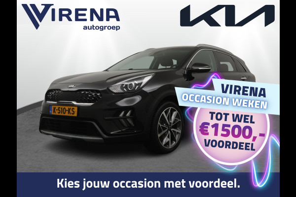 Kia Niro 1.6 GDi Hybrid DynamicPlusLine - Stoel / Stuurwielverwarming - Climate Control - ACC  - Achteruitrijcamera - - Fabrieksgarantie tot 02-2028