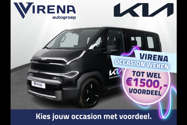 Kia PV5 Passenger Elite 71.2 kWh - 11kW 3-fase - 5 Zits - 360°-camera - Parkeersensoren, voor-, zij- en achterkant - 7 Jaar of 150.000 Fabrieksgarantie