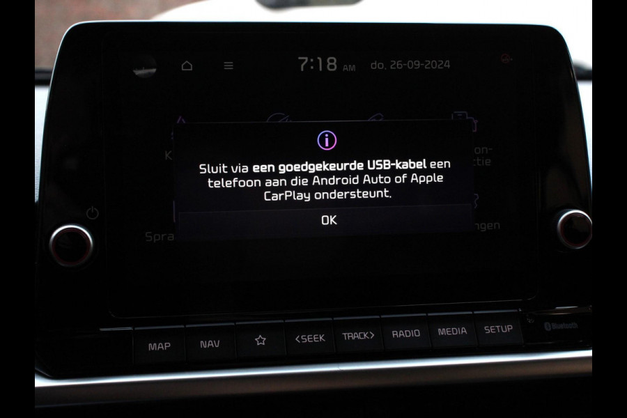 Kia Picanto 1.0 DPI Automaat DynamicLine Navigatie Apple Carplay/Android auto Airco Camera DAB Bluetooth