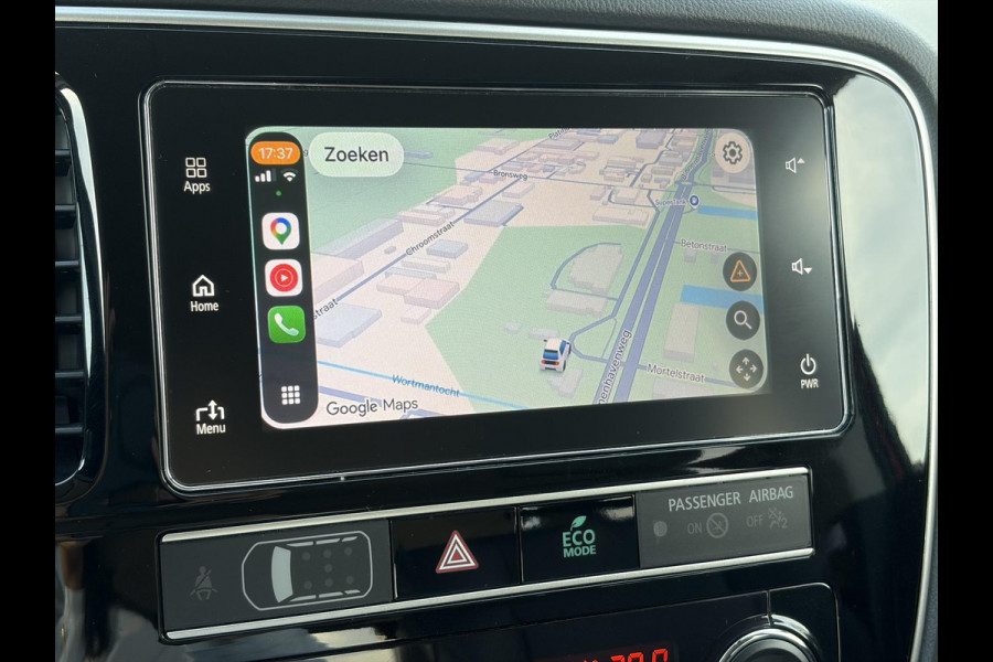 Mitsubishi Outlander 2.4 PHEV Intense ✓1e Eigenaar✓Trakhaak✓Carplay✓Camera✓Alcantara-Leder✓Stoelverw-Stoelverkoeling✓Clima✓Cruise✓Pdc V+A✓Keyless✓Net beurt gehad✓18" Lmv✓N.A.P✓Apk tot 10-2027