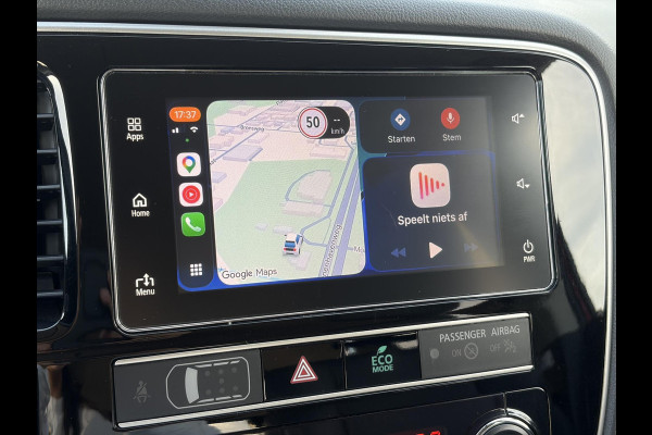 Mitsubishi Outlander 2.4 PHEV Intense ✓1e Eigenaar✓Trakhaak✓Carplay✓Camera✓Alcantara-Leder✓Stoelverw-Stoelverkoeling✓Clima✓Cruise✓Pdc V+A✓Keyless✓Net beurt gehad✓18" Lmv✓N.A.P✓Apk tot 10-2027