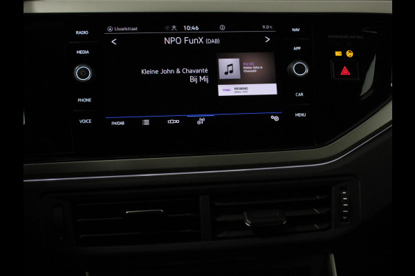 Volkswagen Polo 1.0 TSI Automaat Move Navigatie Apple Carplay/Android Auto Airco Digitale Cockpit Adaptive Cruise Control Lichtmetalen Velgen Parkeer sensoren V+A Stoelverwarming