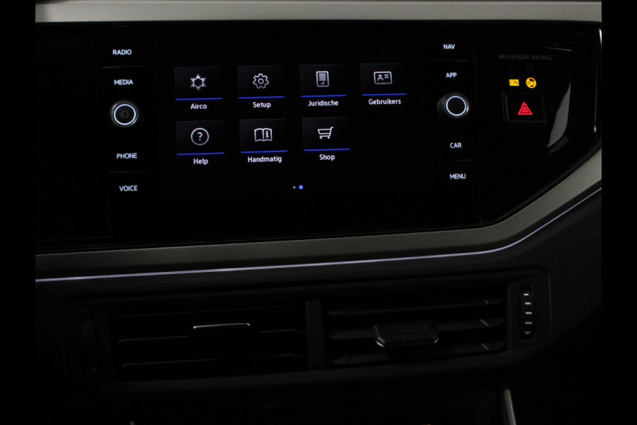 Volkswagen Polo 1.0 TSI Automaat Move Navigatie Apple Carplay/Android Auto Airco Digitale Cockpit Adaptive Cruise Control Lichtmetalen Velgen Parkeer sensoren V+A Stoelverwarming