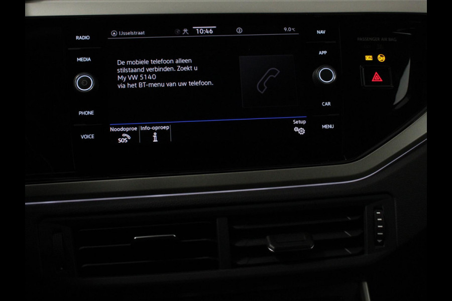 Volkswagen Polo 1.0 TSI Automaat Move Navigatie Apple Carplay/Android Auto Airco Digitale Cockpit Adaptive Cruise Control Lichtmetalen Velgen Parkeer sensoren V+A Stoelverwarming