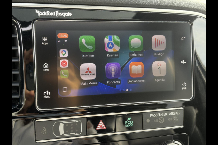 Mitsubishi Outlander 2.4 PHEV Instyle ✓360° Camera✓2e Eigenaar✓Carplay✓Pano✓Navi✓Leder✓Keyless✓Stoelverw✓Stoelverkoeling✓Stuurverw✓Pdc V+A✓Lm velgen✓Net beurt gehad✓Rijstrooksensor✓Dodehoeksenor✓N.A.P✓Apk tot 11-2027