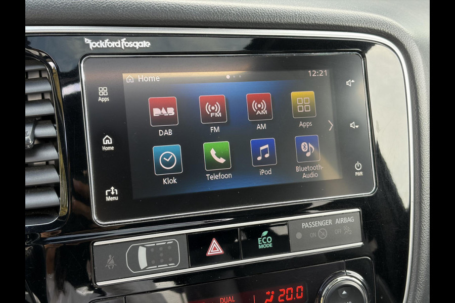 Mitsubishi Outlander 2.4 PHEV Instyle ✓360° Camera✓2e Eigenaar✓Carplay✓Pano✓Navi✓Leder✓Keyless✓Stoelverw✓Stoelverkoeling✓Stuurverw✓Pdc V+A✓Lm velgen✓Net beurt gehad✓Rijstrooksensor✓Dodehoeksenor✓N.A.P✓Apk tot 11-2027