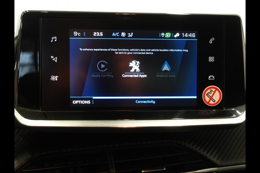 Peugeot 208 1.2 PureTech 100pk Automaat Allure Pack Navigatie Apple Carplay/Android Auto Camera Parkeersensor achter Cruise Control Virtual Cockpit Climate Control Getinte ramen