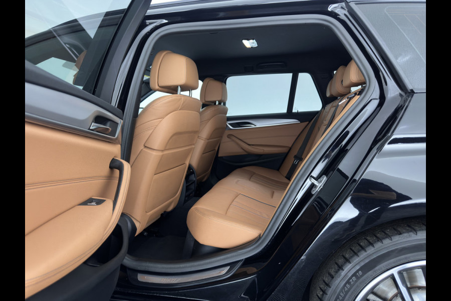 BMW 5 Serie Touring 530e Business Edition Plus (Plug-in) (INCL.BTW) *LEATHER | FULL-LED | MEMORY-PACK | HEATED-COMFORTSEATS | NAVI-FULLMAP | PRIVACY-GLASS | ECC | PDC | CRUISE | 18''ALU | TOWBAR*