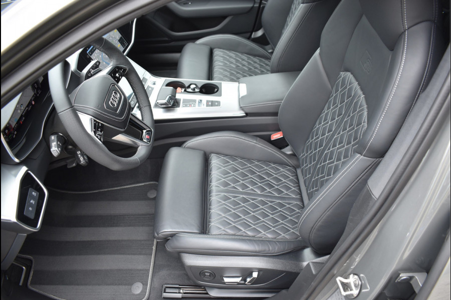 Audi A6 Avant 55 TFSI e Quattro S-Line Competition 367 Pk Rs-Stoel Pano Soft-Close ACC Sfeerverlichting S6 21 Inch