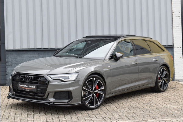 Audi A6 Avant 55 TFSI e Quattro S-Line Competition 367 Pk Rs-Stoel Pano Soft-Close ACC Sfeerverlichting S6 21 Inch