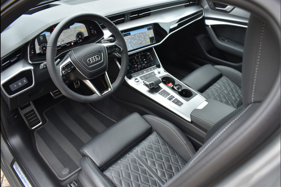 Audi A6 Avant 55 TFSI e Quattro S-Line Competition 367 Pk Rs-Stoel Pano Soft-Close ACC Sfeerverlichting S6 21 Inch