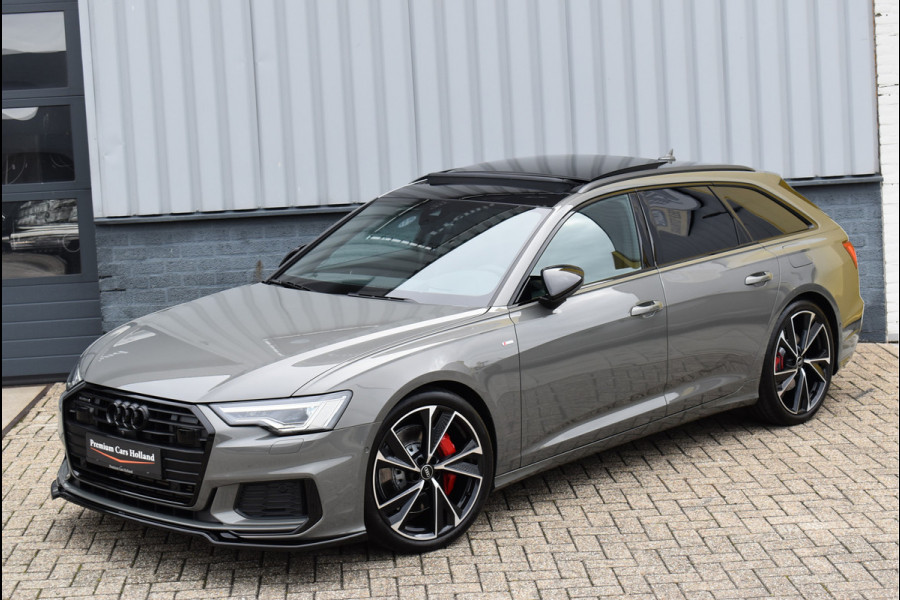 Audi A6 Avant 55 TFSI e Quattro S-Line Competition 367 Pk Rs-Stoel Pano Soft-Close ACC Sfeerverlichting S6 21 Inch