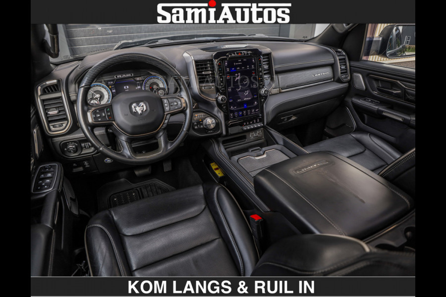 Dodge Ram WIDE BODY | LIMITED | 5.7 V8 | 59950,- excl | STRIPING | TRAIN HORN | CUTOUT | BOM VOL | DC | CREW CAB 5 PERSOONS | DUBBLE CABINE | BEAST | EERSTE EIGENAAR |