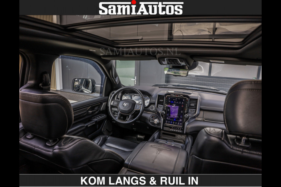 Dodge Ram WIDE BODY | LIMITED | 5.7 V8 | 59950,- excl | STRIPING | TRAIN HORN | CUTOUT | BOM VOL | DC | CREW CAB 5 PERSOONS | DUBBLE CABINE | BEAST | EERSTE EIGENAAR |