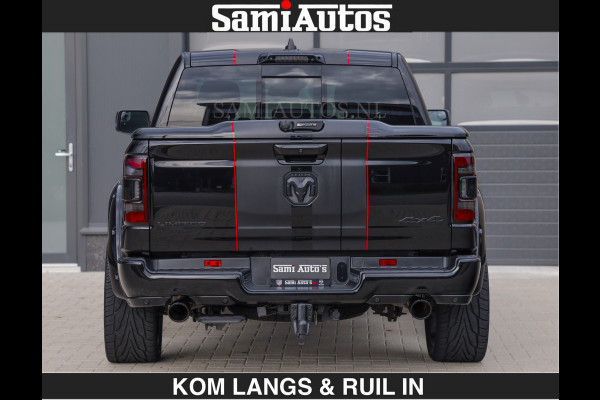 Dodge Ram WIDE BODY | LIMITED | 5.7 V8 | 59950,- excl | STRIPING | TRAIN HORN | CUTOUT | BOM VOL | DC | CREW CAB 5 PERSOONS | DUBBLE CABINE | BEAST | EERSTE EIGENAAR |