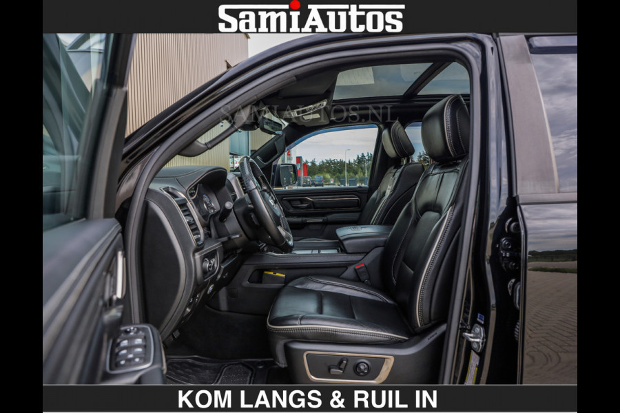 Dodge Ram WIDE BODY | LIMITED | 5.7 V8 | 59950,- excl | STRIPING | TRAIN HORN | CUTOUT | BOM VOL | DC | CREW CAB 5 PERSOONS | DUBBLE CABINE | BEAST | EERSTE EIGENAAR |