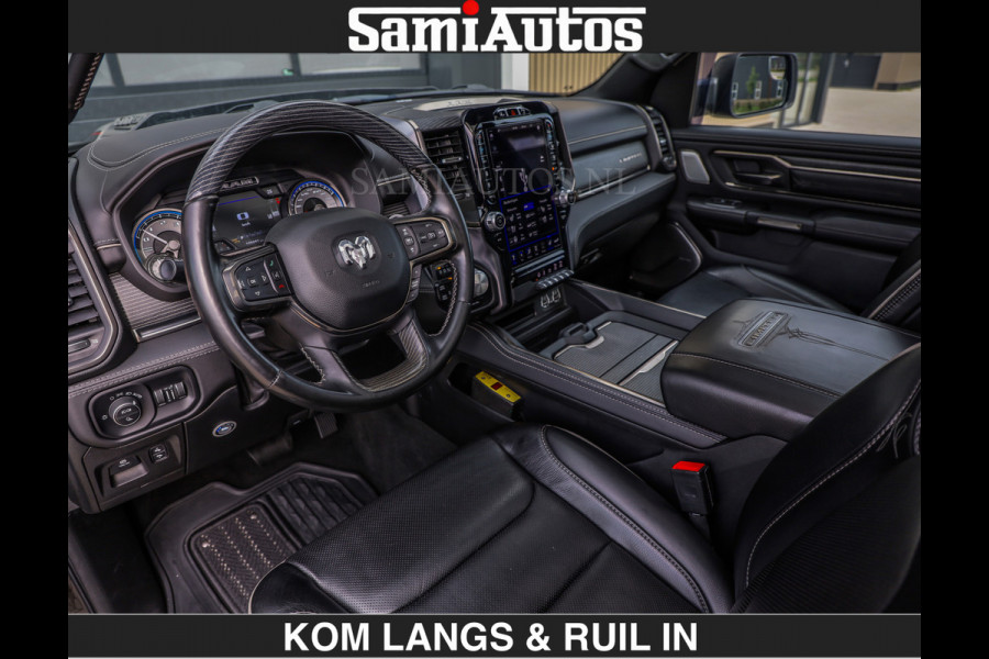 Dodge Ram WIDE BODY | LIMITED | 5.7 V8 | 59950,- excl | STRIPING | TRAIN HORN | CUTOUT | BOM VOL | DC | CREW CAB 5 PERSOONS | DUBBLE CABINE | BEAST | EERSTE EIGENAAR |
