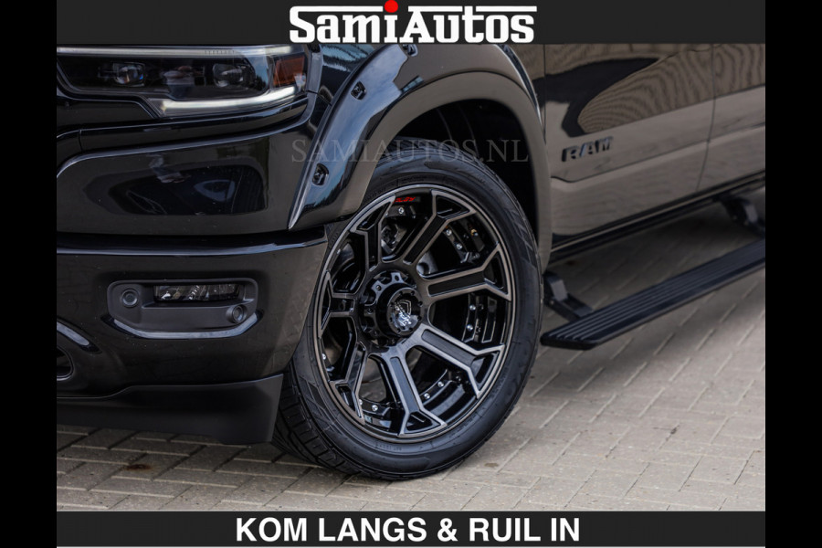 Dodge Ram WIDE BODY | LIMITED | 5.7 V8 | 59950,- excl | STRIPING | TRAIN HORN | CUTOUT | BOM VOL | DC | CREW CAB 5 PERSOONS | DUBBLE CABINE | BEAST | EERSTE EIGENAAR |