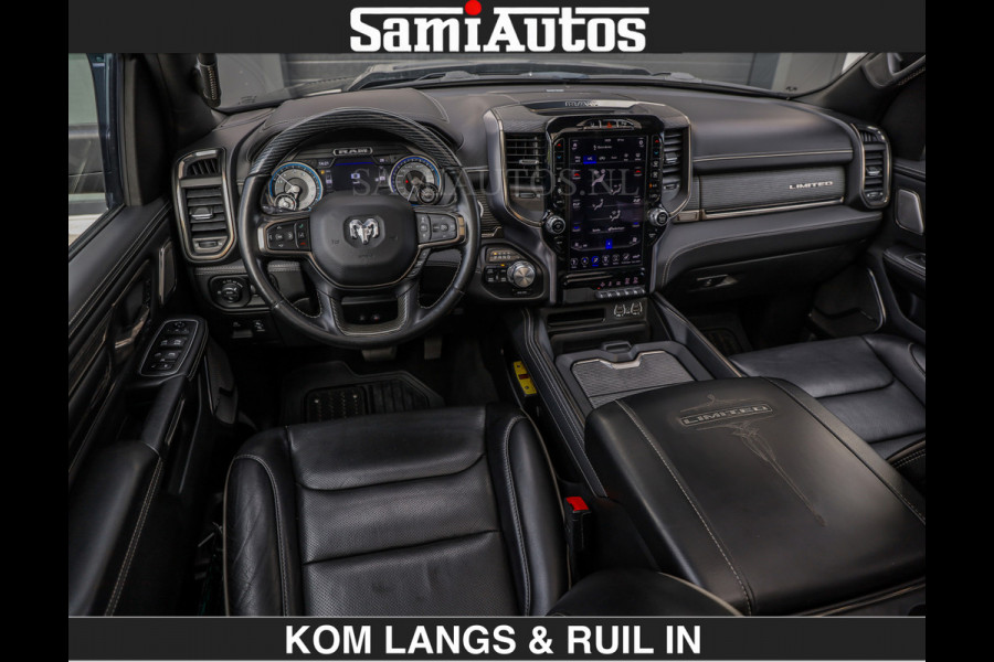 Dodge Ram WIDE BODY | LIMITED | 5.7 V8 | 59950,- excl | STRIPING | TRAIN HORN | CUTOUT | BOM VOL | DC | CREW CAB 5 PERSOONS | DUBBLE CABINE | BEAST | EERSTE EIGENAAR |