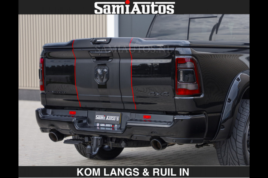 Dodge Ram WIDE BODY | LIMITED | 5.7 V8 | 59950,- excl | STRIPING | TRAIN HORN | CUTOUT | BOM VOL | DC | CREW CAB 5 PERSOONS | DUBBLE CABINE | BEAST | EERSTE EIGENAAR |